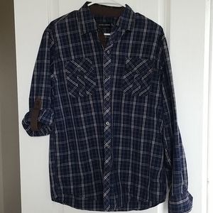 Michael Brandon Men's plaid button down